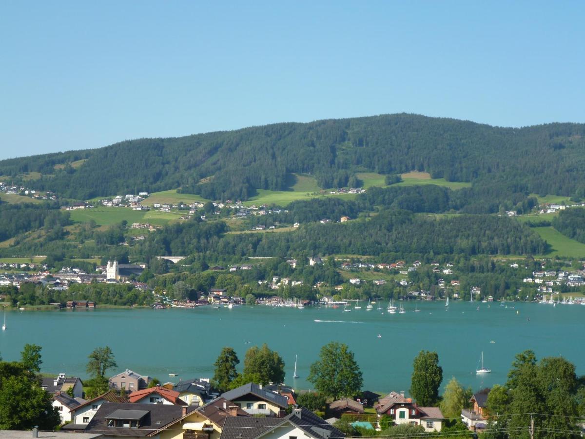 Ferienwohnung Schwarzindien Mondsee Exterior foto